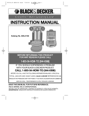 Black & Decker BDL310S-CA Instruction Manual