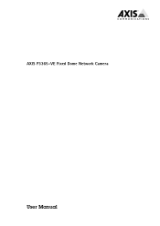 Axis Communications P3365-VE P3365-VE - User Manual