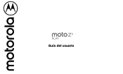 Motorola moto z3 play Guia del usuario