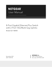 Netgear GS110EMX User Manual