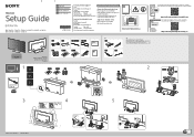 Sony XBR-65X850D Startup Guide