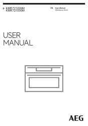 AEG KMK721000M User Manual
