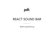 Polk Audio React Sound Bar Owner Manual 2