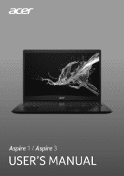 Acer Aspire A315-22G User Manual