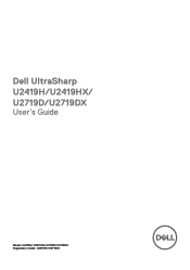 Dell U2419H Users Guide