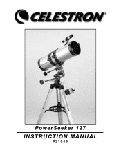 Celestron PowerSeeker 127EQ Telescope PowerSeeker 127 EQ Manual