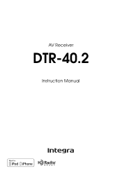 Onkyo DTR-40.2 Instruction Manual