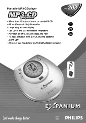 Philips EXP203 Leaflet