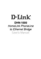 D-Link DHN-1000 Product Manual