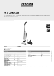 Karcher FC 5 Cordless Product information