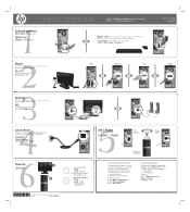 HP m9260f Setup Poster (Page 1)