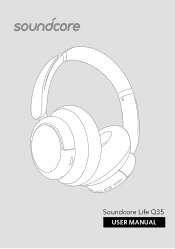 Soundcore Life Q35 | Noise-Cancelling Headphones with LDAC Manual