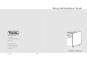 Viking VQBO3021SS Installation Instructions