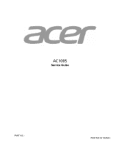 Acer AC100 Acer AC100 Service Guide