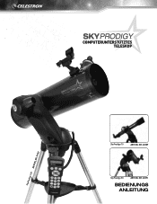 Celestron SkyProdigy 70 Computerized Telescope SkyProdigy Series Manual (German)