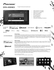 Pioneer DMH-1500NEX Product Brochure