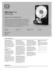 Western Digital WD3001FFSX Product Specifications