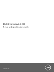 Dell Chromebook 3400 Setup and specifications guide