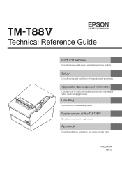 Epson TM-T88V Technical Reference Guide