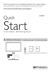 Emerson LF320EM4 Quick Start Guide