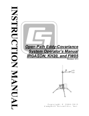 Campbell Scientific HFP01 Open Path Eddy Covariance (OPEC)