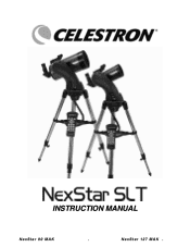 Celestron NexStar 127SLT Computerized Telescope NexStar SLT Series MAKs Manual