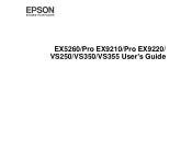 Epson EX3260 Users Guide