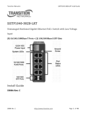 Lantronix SISTP1040-382B-LRT Install Guide Rev C PDF 1.27 MB