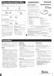 Panasonic SLCT580PS SLCT580 User Guide