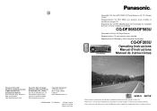 Panasonic CQDFX583U CQDF583U User Guide