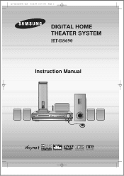 Samsung HT-DS690 User Manual (user Manual) (ver.1.0) (English)