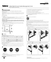 Lenovo ThinkServer RD650 (English) Rack Installation Instructions (Slide Rail) - ThinkServer RD550, RD650
