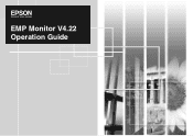 Epson RB-V11H255020-N Operation Guide - EMP Monitor v4.22