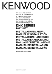 Kenwood DNX7260BT User Manual 3