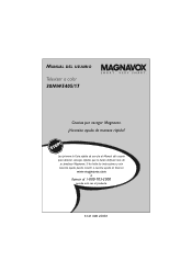 Magnavox 30MW5405 User manual,  Spanish