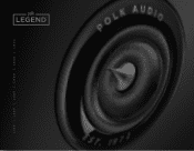 Polk Audio Reserve R900 User Guide 2