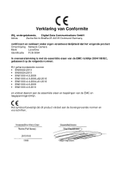 LevelOne FCS-3094 EU Declaration of Conformity