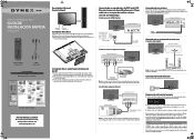 Dynex DX-32L152A11 Quick Setup Guide (Spanish)