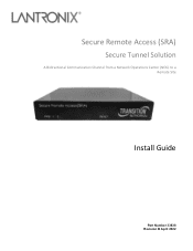 Lantronix SRA Series Install Guide PDF 928.30 KB