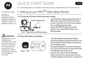 Motorola MBP843CONNECT Quick Start Guide