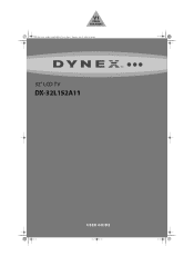Dynex DX-32L152A11 User Manual (English)