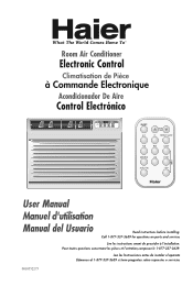 Haier HWR08XC3 User Manual