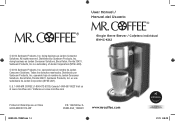 Mr. Coffee BVMC-KG2W-001 User Manual