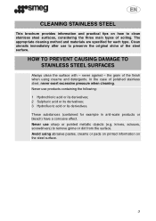 Smeg CPF30UGMAN Instruction Manual