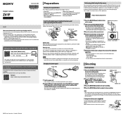 Sony ZV-1F Startup Guide