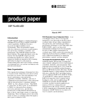 HP D7171A HP NetRAID Product Paper
