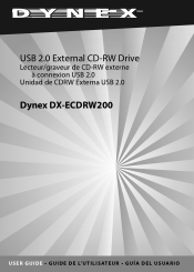 Dynex DX-ECDRW200 User Manual (English)