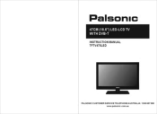 Palsonic TFTV475LED Owners Manual