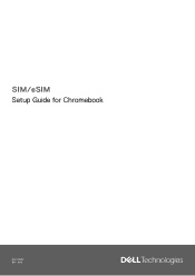 Dell Latitude 5430 Chromebook SIM/eSIM Setup Guide for Chromebook