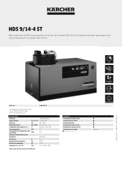 Karcher HDS 9/14-4 St Product information